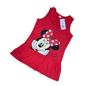 Disney Minnie Mouse Red Kids Casual Dress